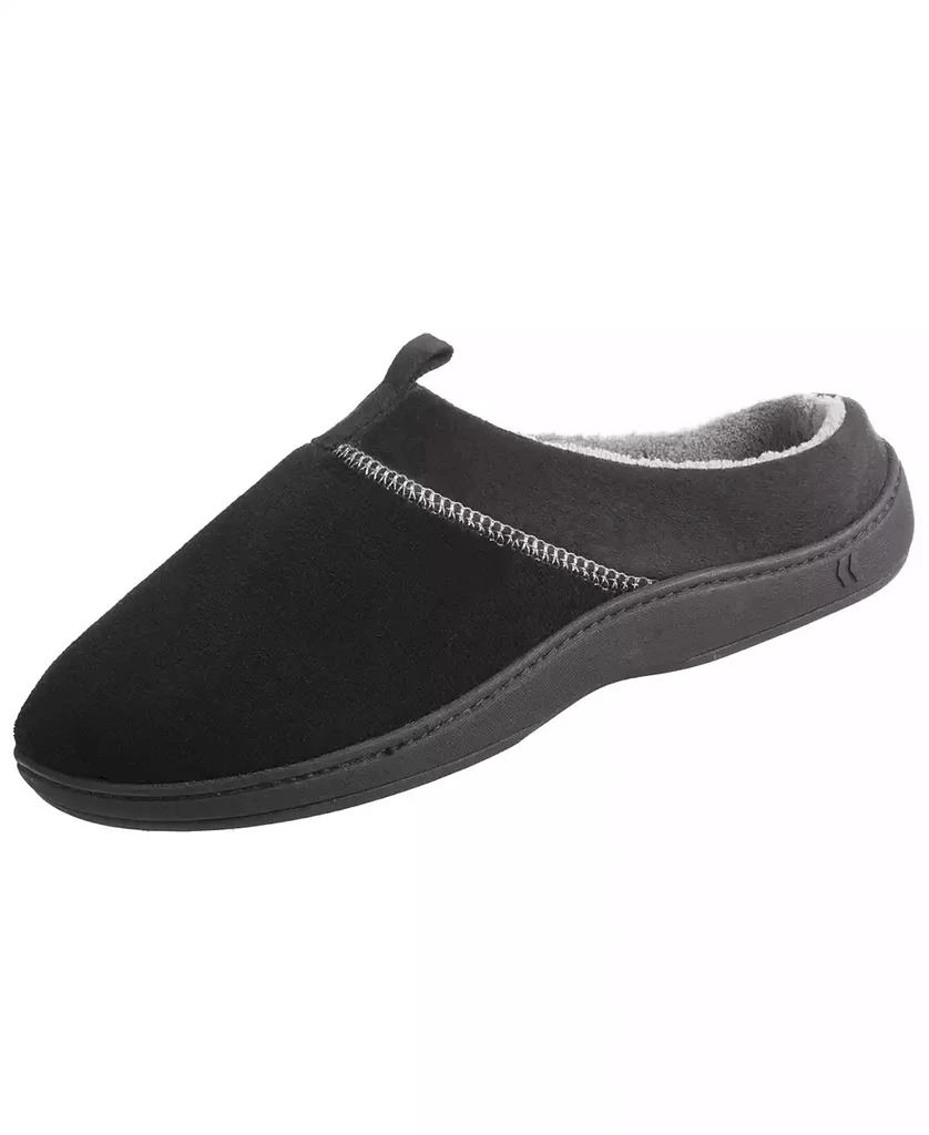 Isotoner Signature Isotoner Signature Men's Microterry Jared Hoodback Slippers with Memory Foam 1