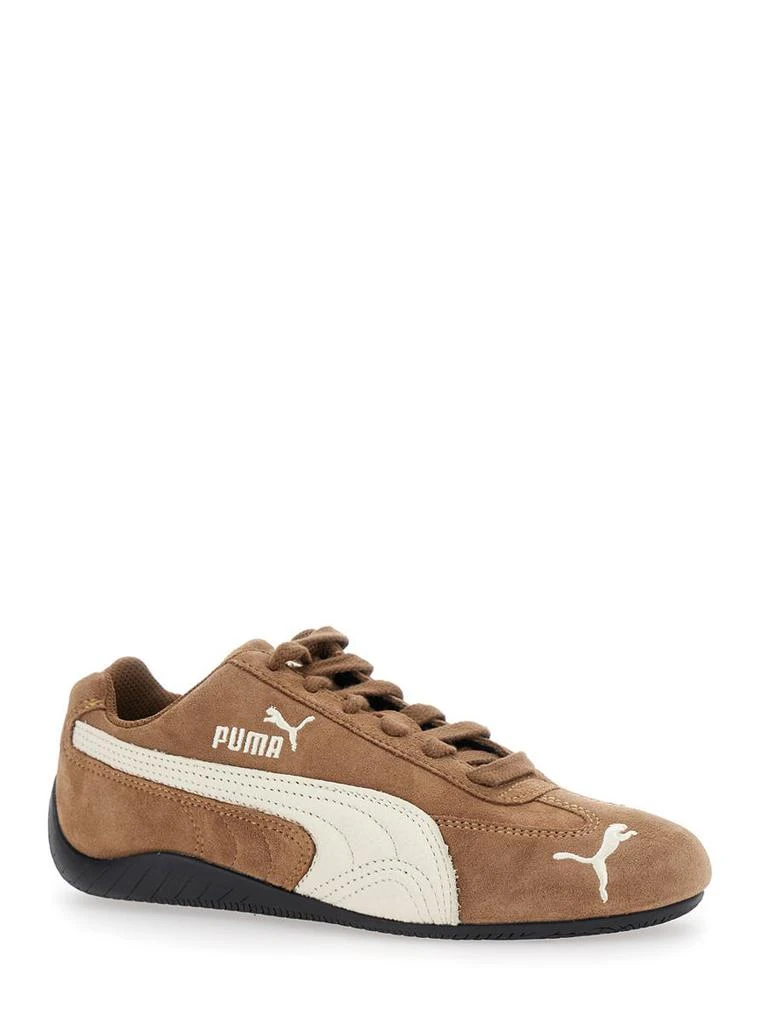 Puma 'Speedcat Archive' Brown Sneakers With Side Logo In Suede Unisex 2