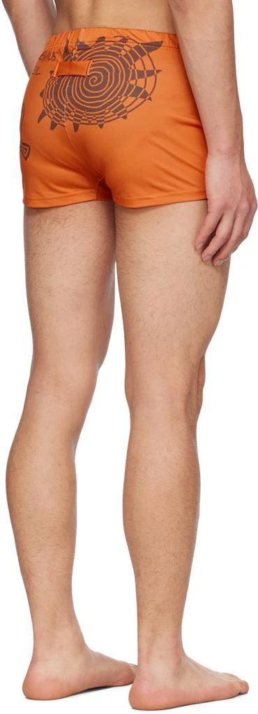 Jacquemus Orange Le Raphia 'Le Short De Bain' Swim Shorts 3