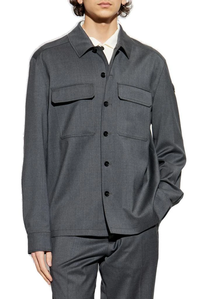 Moncler Moncler Gabardine Long Sleeve Shirt 2