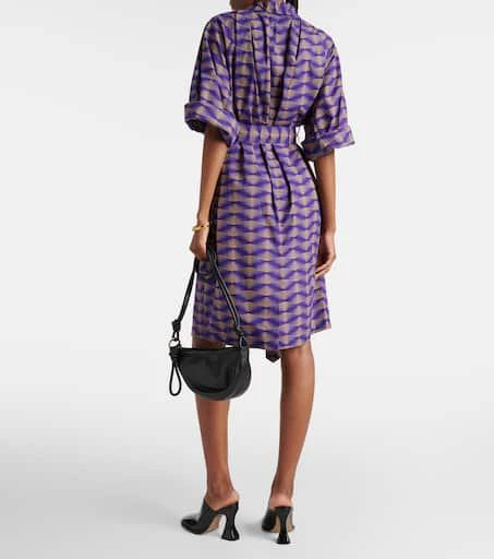 Dries Van Noten Printed cotton poplin minidress 3
