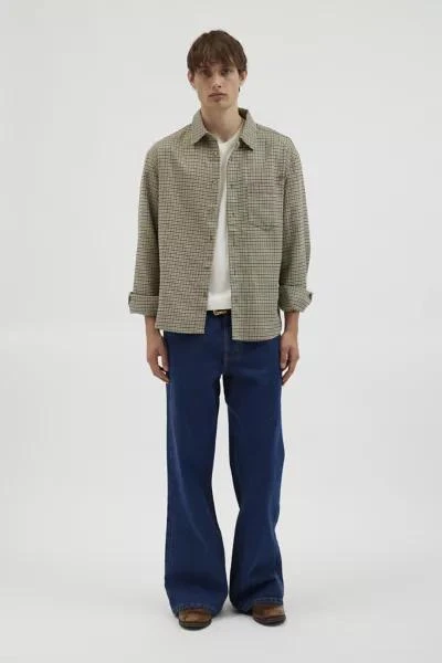 Urban Outfitters UO Kenny Menswear Long Sleeve Button-Down Shirt 3