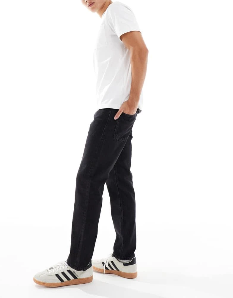 JJ Rebel JJ Rebel Noah straight jeans in black 2