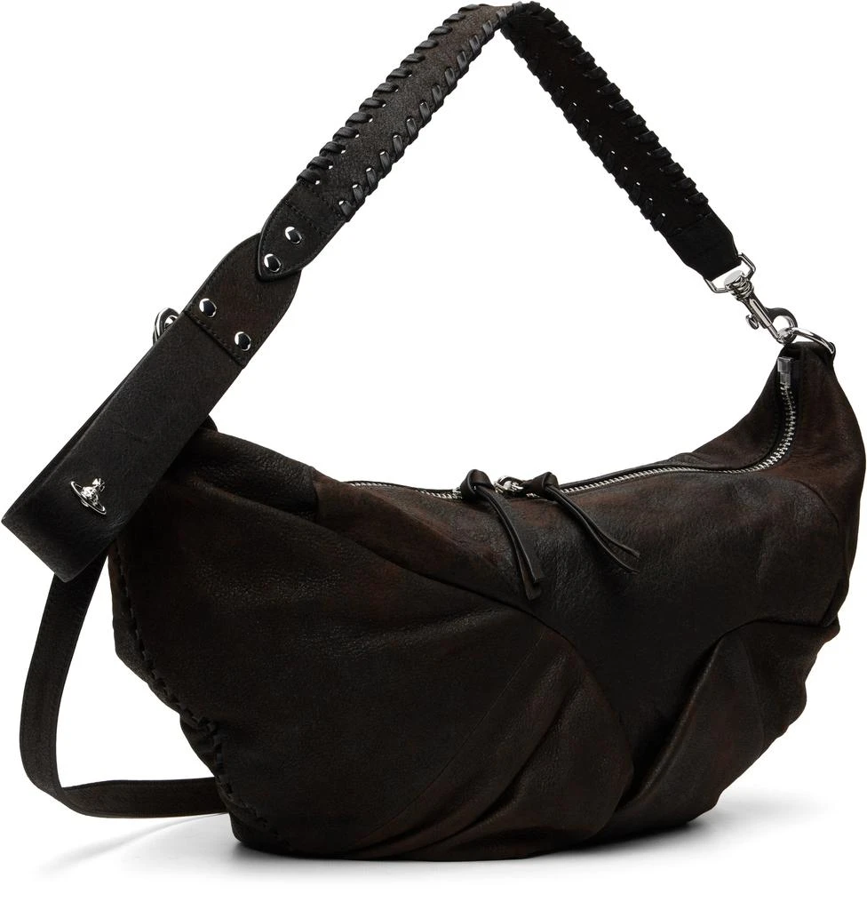 Vivienne Westwood Brown Agnes Medium Shoulder Bag 3