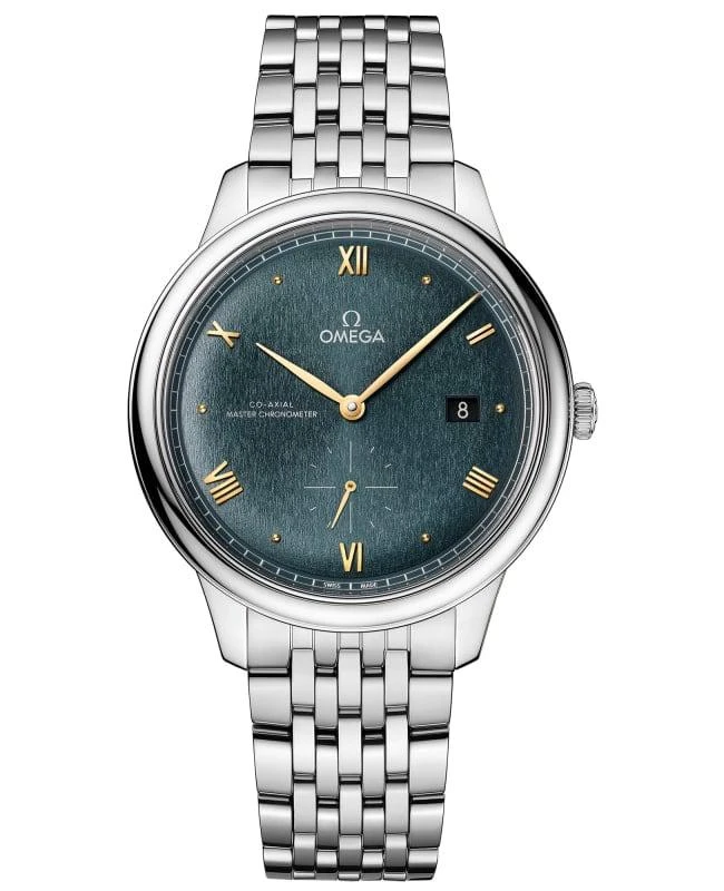 Omega Omega De Ville Prestige Co-Axial Master Chronometer Small Seconds 41mm Automatic Green Dial Steel Men's Watch 434.10.41.20.10.001 1