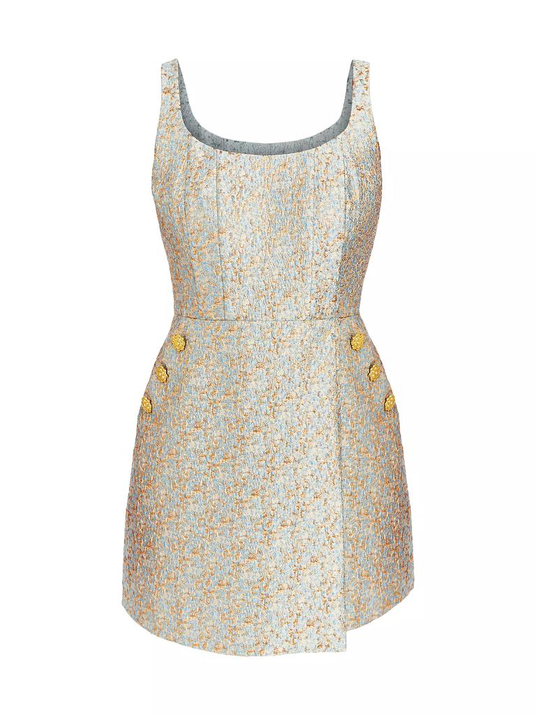 Mestiza New York Chianti Jacquard Minidress