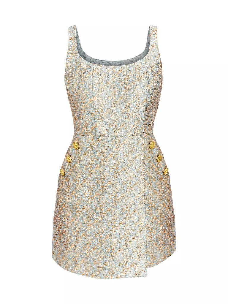 Mestiza New York Chianti Jacquard Minidress 1