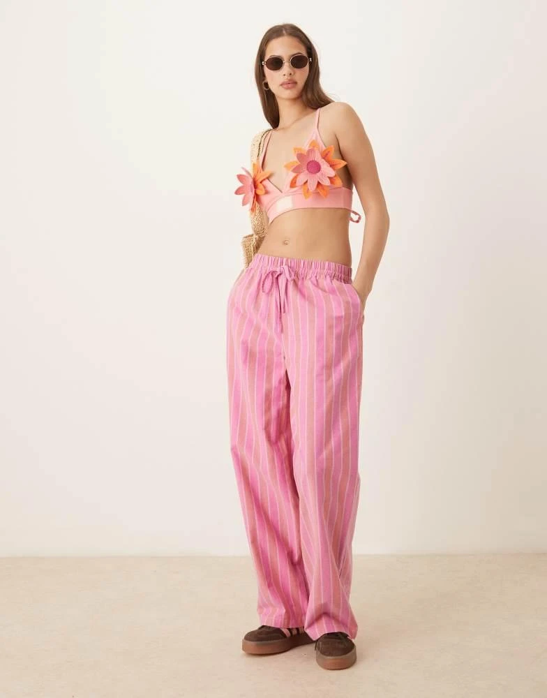 Adidas adidas Originals crochet flower bralet 3