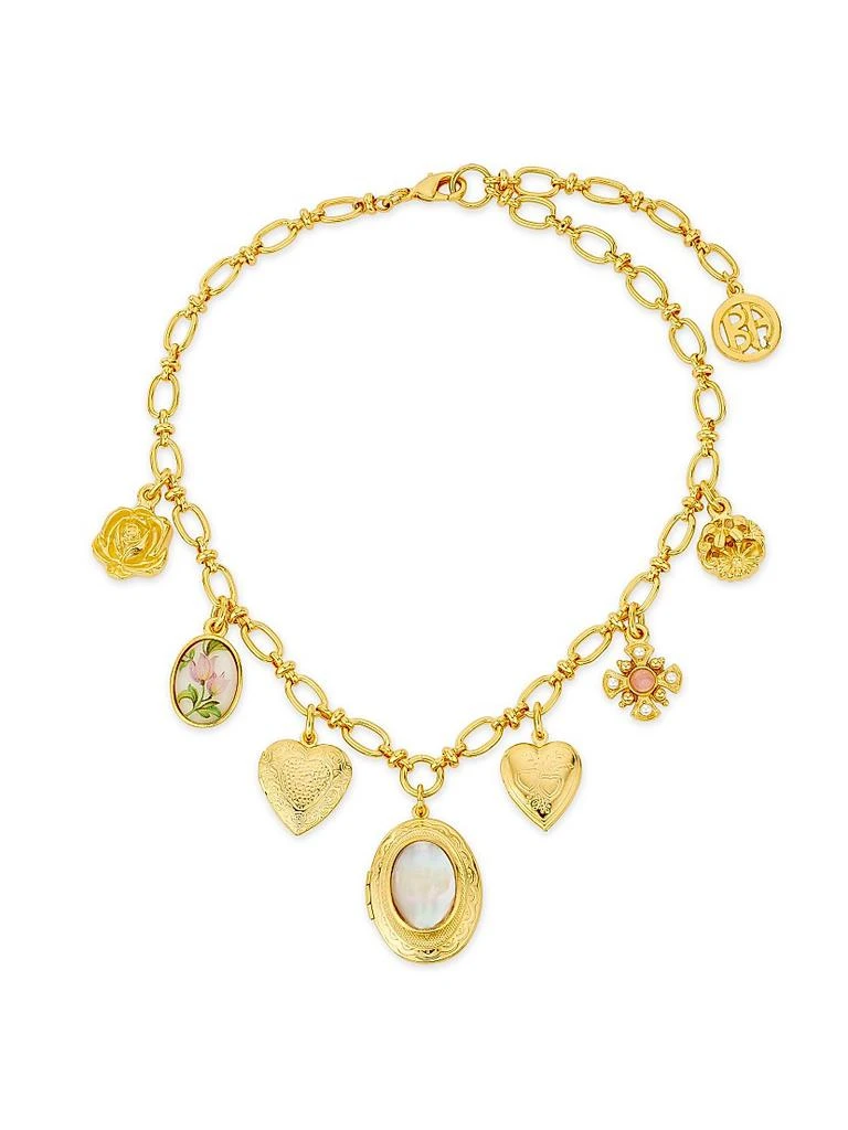 BEN-AMUN 22K-Gold-Plated Charm Necklace 1