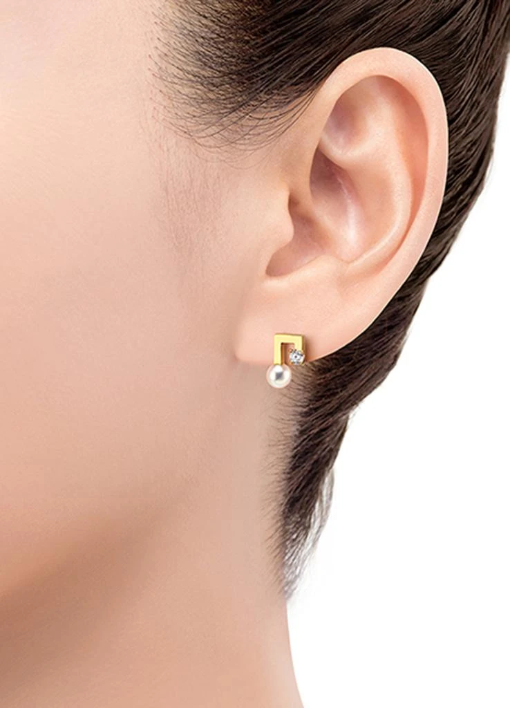 TASAKI "Petit" Balance note earrings 2