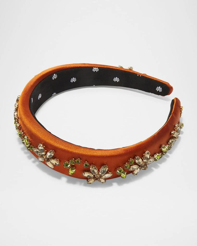 Shop Alice Crystal Garden Flower Headband on Sale at  display picture 3