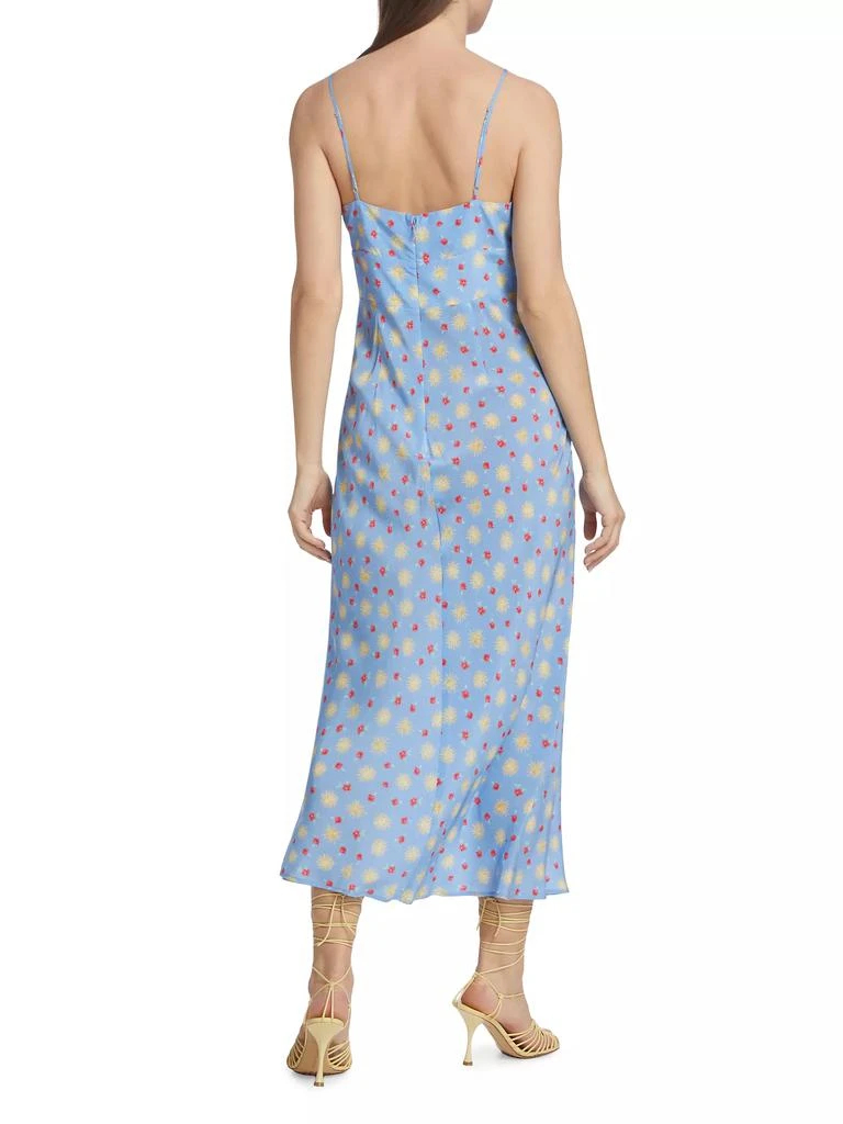 Rixo Lanie Sleeveless Floral Midi-Dress 5