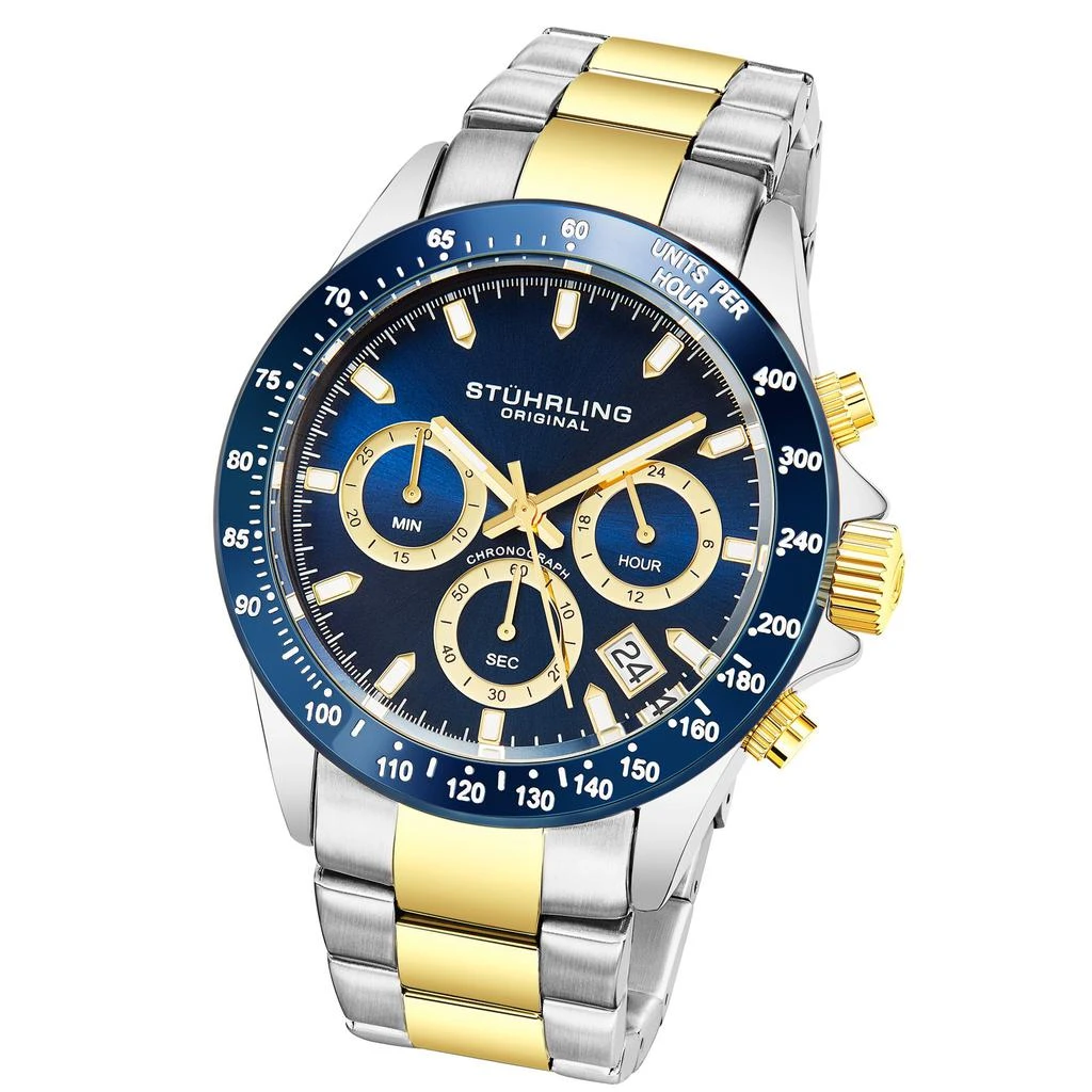 Stuhrling Original Men's Quartz Chronograph Date Watch 2