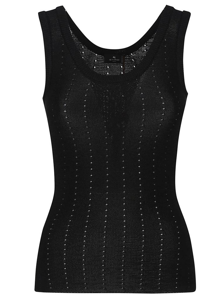 ベスト・ジレ ETRO FW23 Embroidered wool blend vest (115587251 0250) ETRO Embroidered wool blend vest - Gilets - BeyondStyle