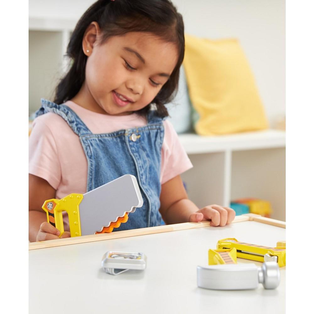 Rubble & Crew Rubble's Construction Tool Belt, with 6 Piece Kids Tool Set