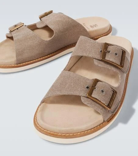 Brunello Cucinelli Canvas sandals 3