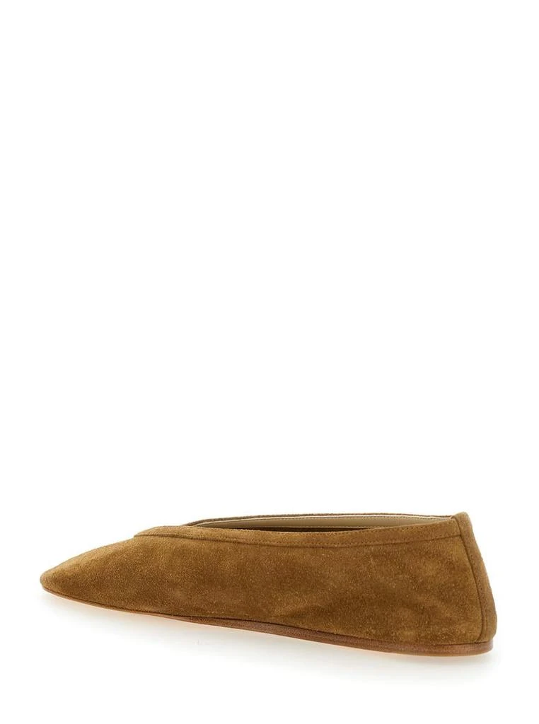 Le Monde beryl 'Luna' Brown Ballerinas In Suede Woman 3