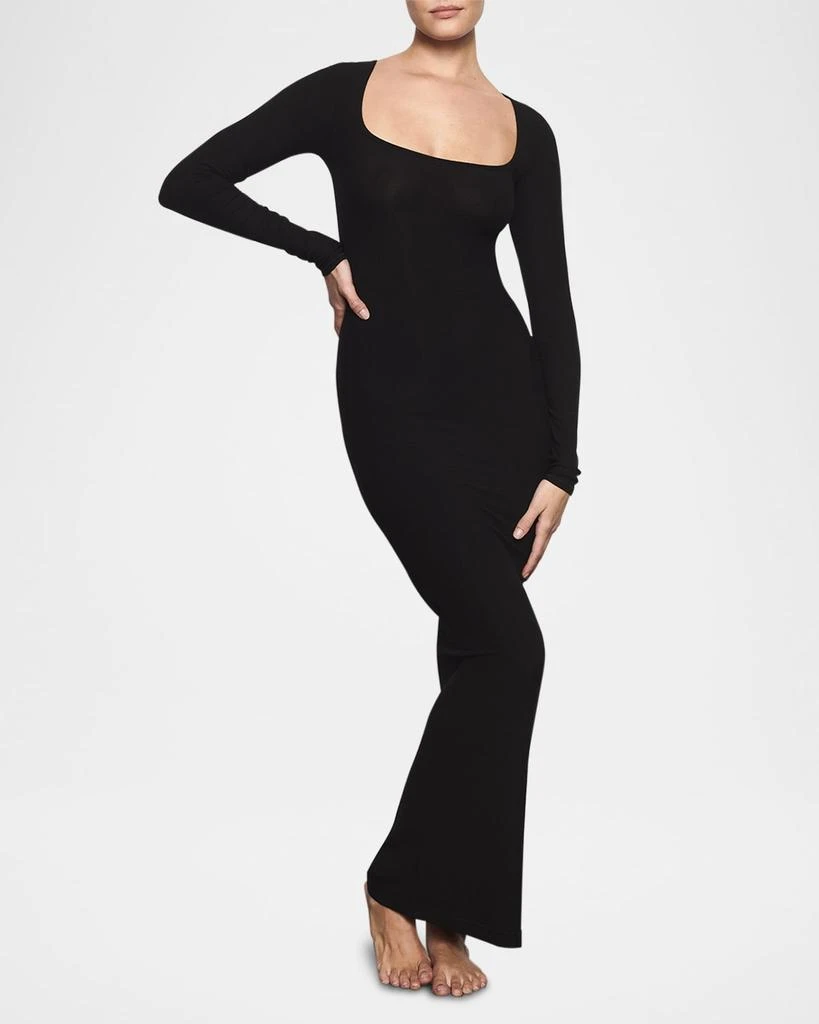 SKIMS Soft Lounge Long-Sleeve Maxi Dress 2