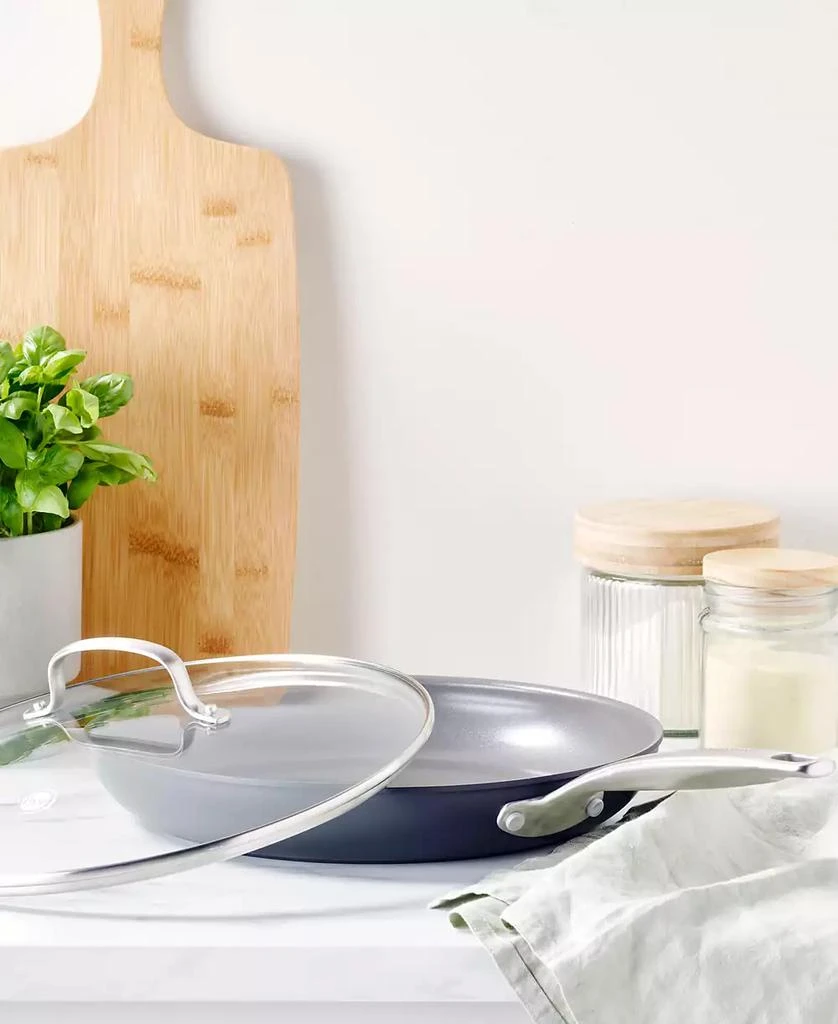 Greenpan Chatham Hard Anodized Ceramic Nonstick 12" Frying Pan with Lid 2