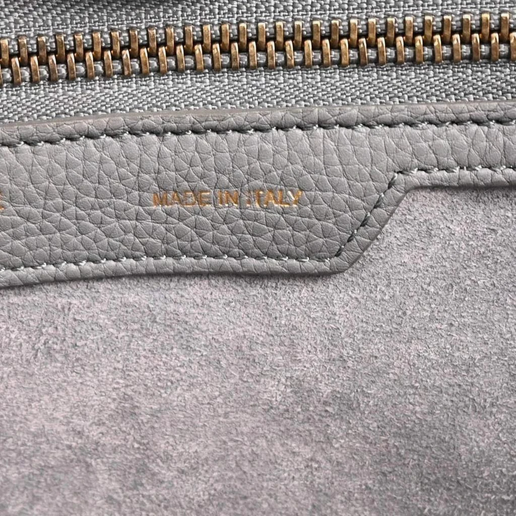Celine Celine Gray Leather Micro Luggage Tote Bag 7