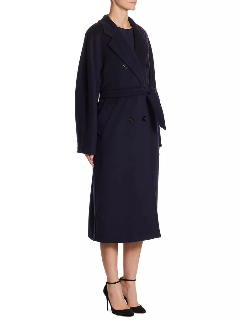 Max Mara 101801 Icon Madame Wool &amp; Cashmere Double-Breasted Coat 4