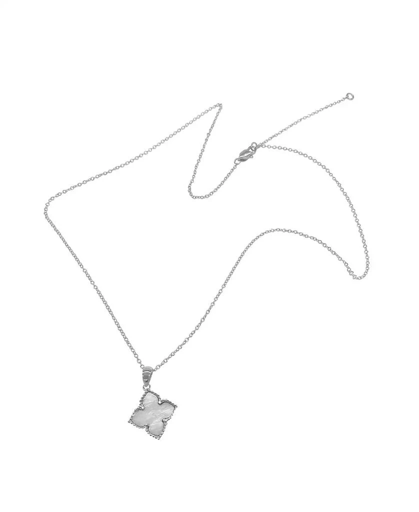 ADORNIA Flower Mother of Pearl Necklace 2