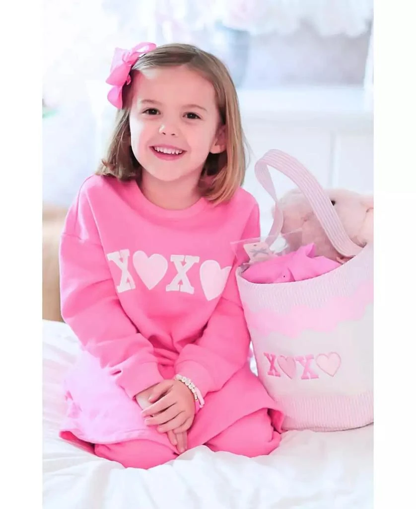 Bits 
Bows Big Girls Little/Big XO Valentine
s Day Sweatshirt 2