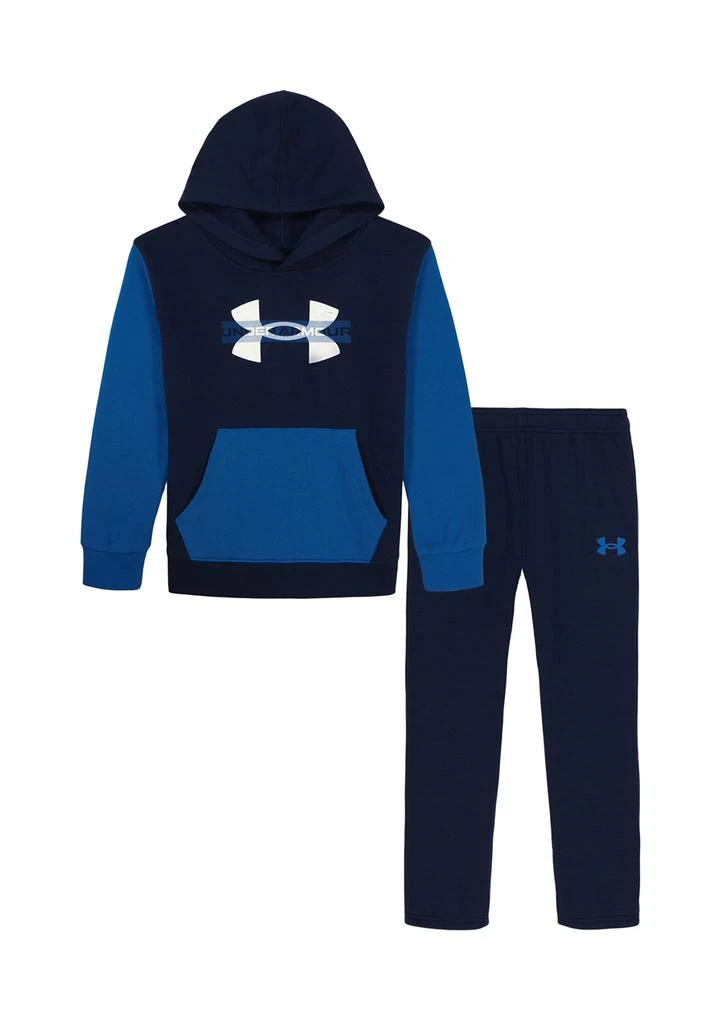 Under Armour Boys 4-7 Color Block Fleece Set