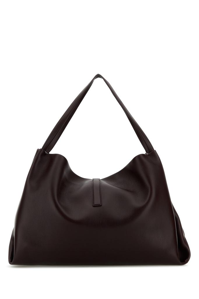 トートバッグ SALVATORE FERRAGAMO GRAPE LEATHER LARGE SHOPPING BAG Salvatore Ferragamo Grape leather large shopping bag - Tote