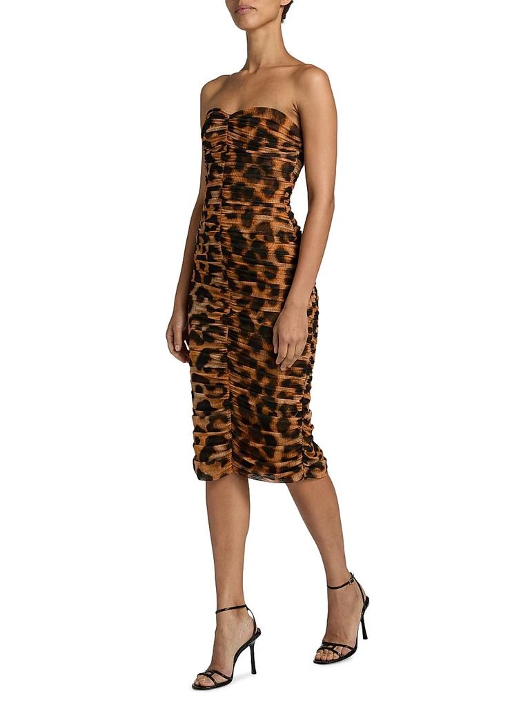 L
Agence Caprice Leopard Sheath Dress 2