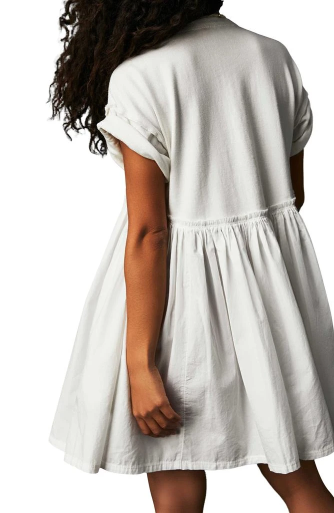 Free People Catalina Mixed Media Minidress 8