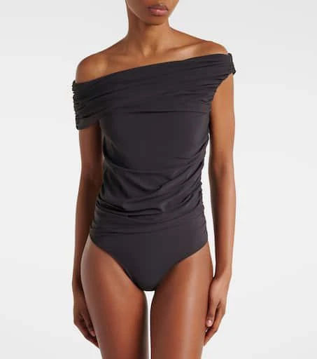 AGOLDE Sherilyn off-shoulder bodysuit 3
