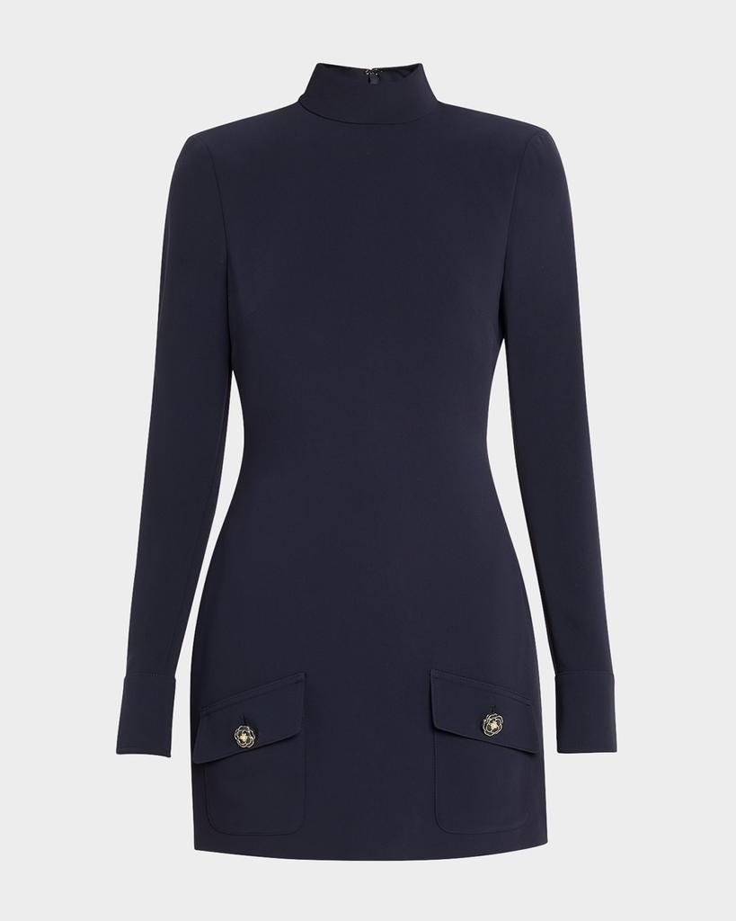 Cinq a Sept Ida Turtleneck Mini Dress
