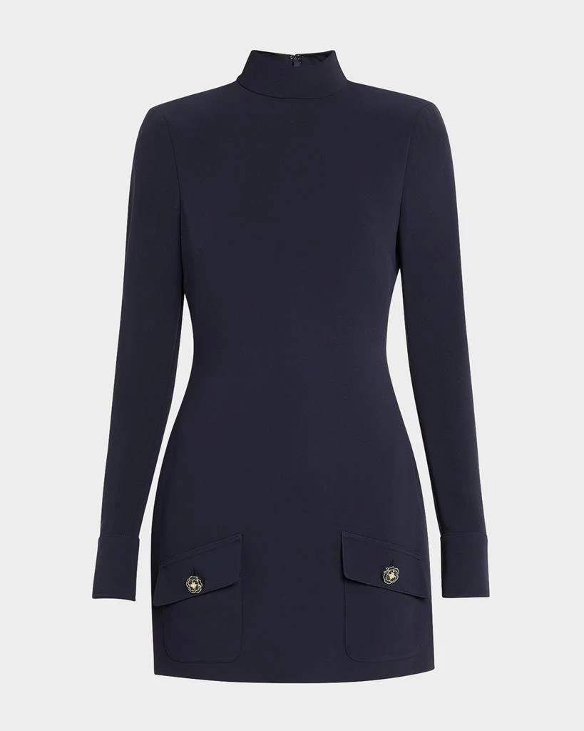 Cinq a Sept Ida Turtleneck Mini Dress 1
