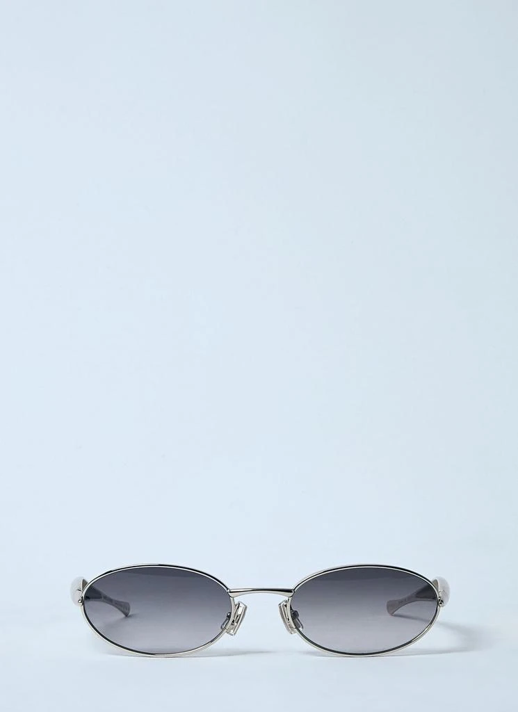 Bottega Veneta Sardine Oval Sunglasses 1