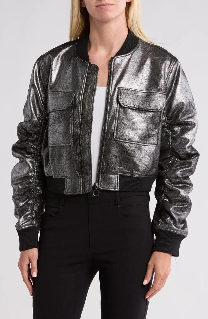 Robert Rodriguez Glossy Bomber Jacket 1