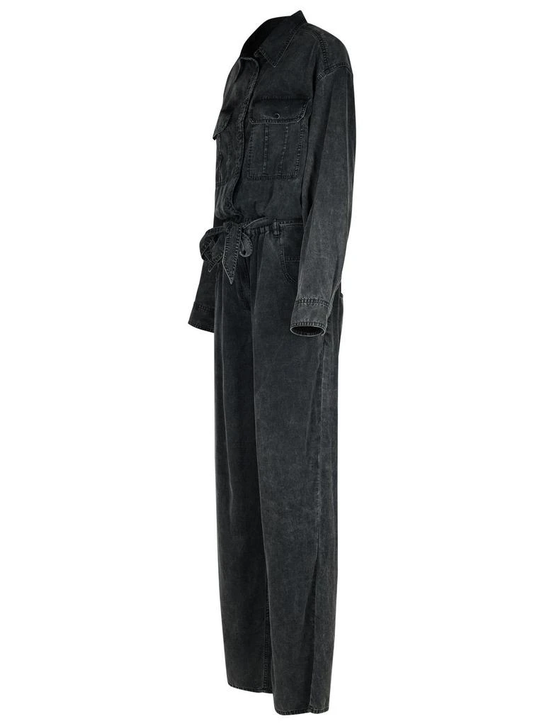 Isabel Marant Étoile Isabel Marant Étoile Opaige Long-Sleeved Denim Jumpsuit 3