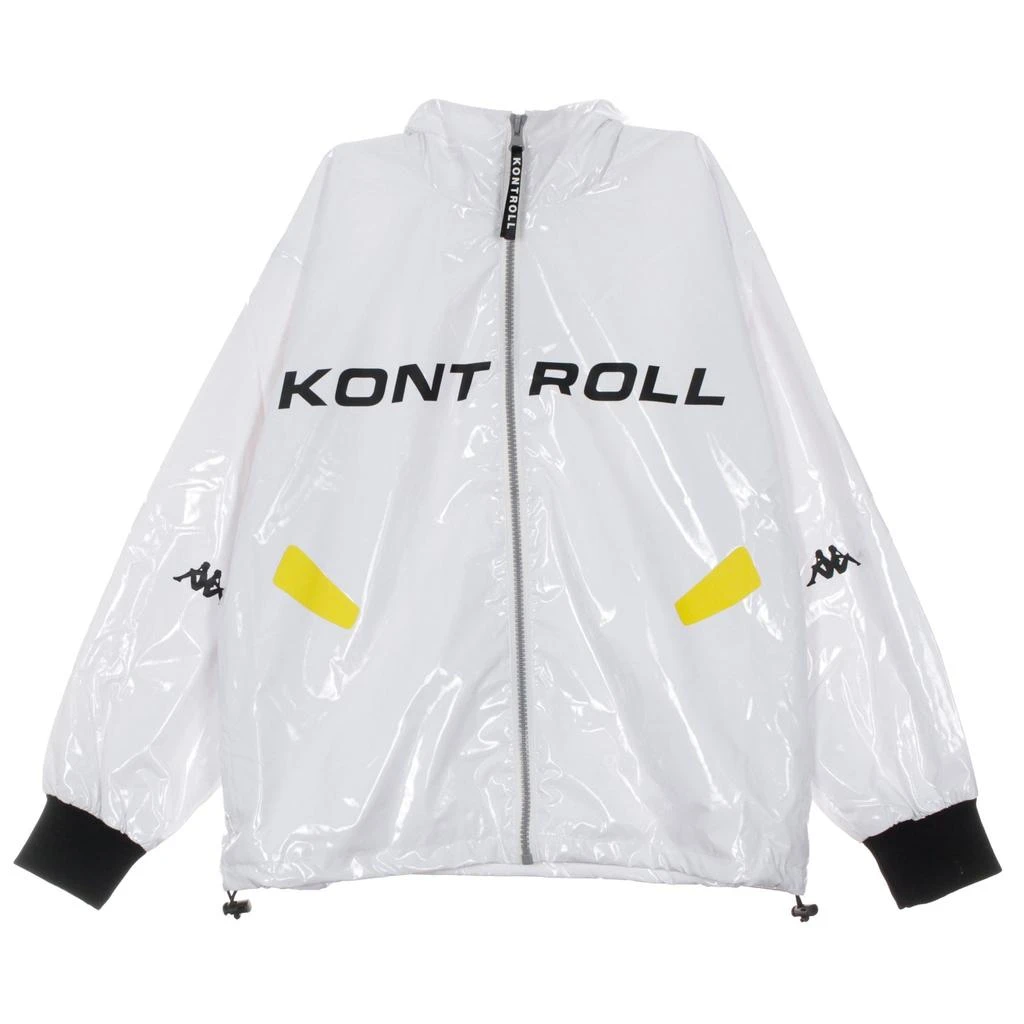 Kappa Light Windbreaker Men's Windbreaker White/yellow/black 1
