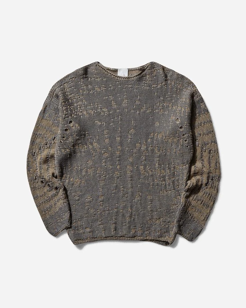 ROA Men's Vortex Crewneck Sweater Beige Grey 1