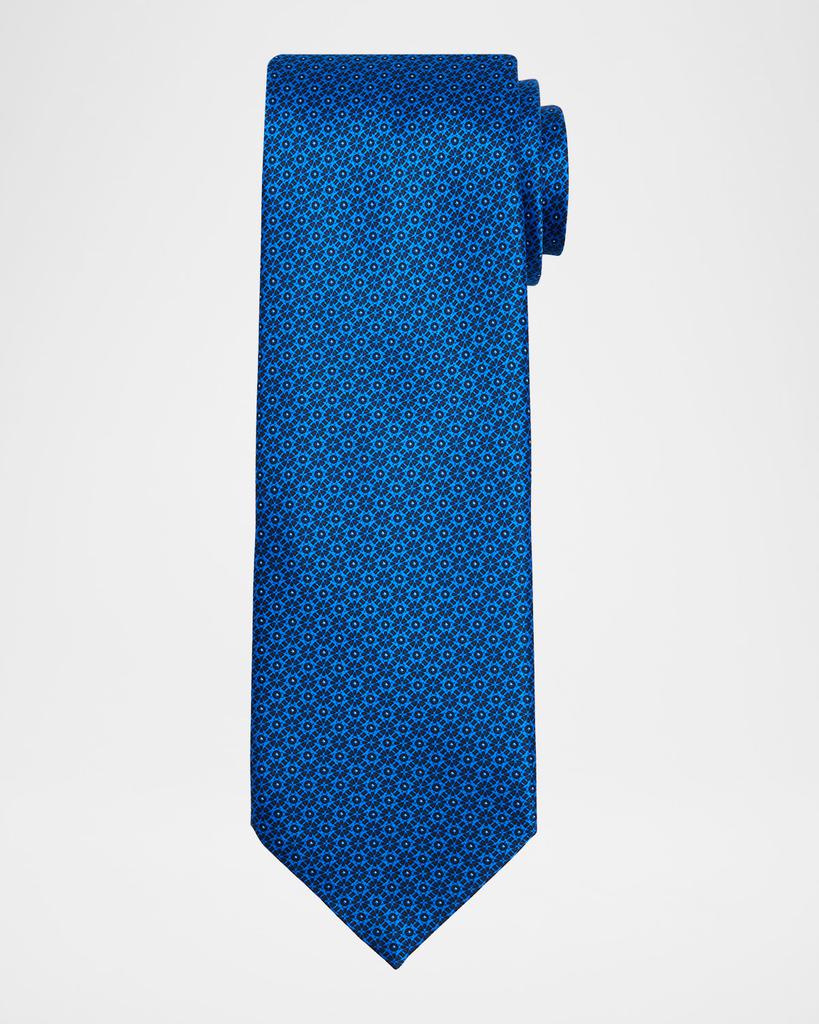 Stefano Ricci Men's Tonal Geometric Silk Tie
