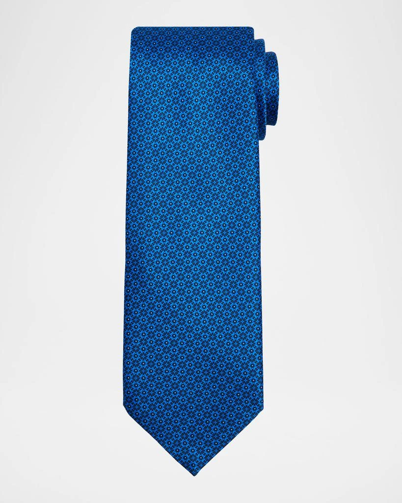 Stefano Ricci Men's Tonal Geometric Silk Tie 1
