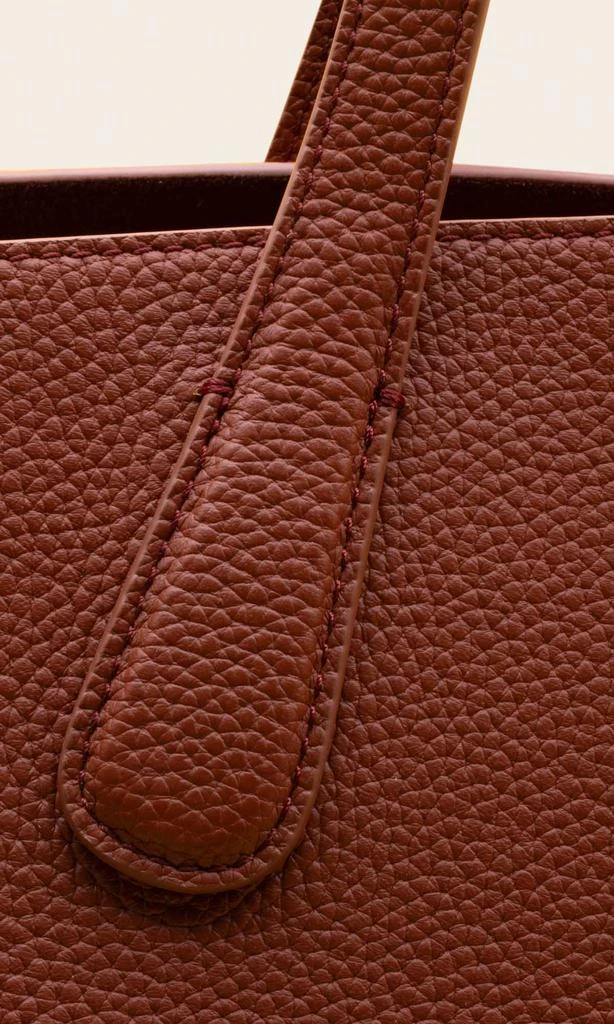 Italic Sienna Leather Everyday Tote 4