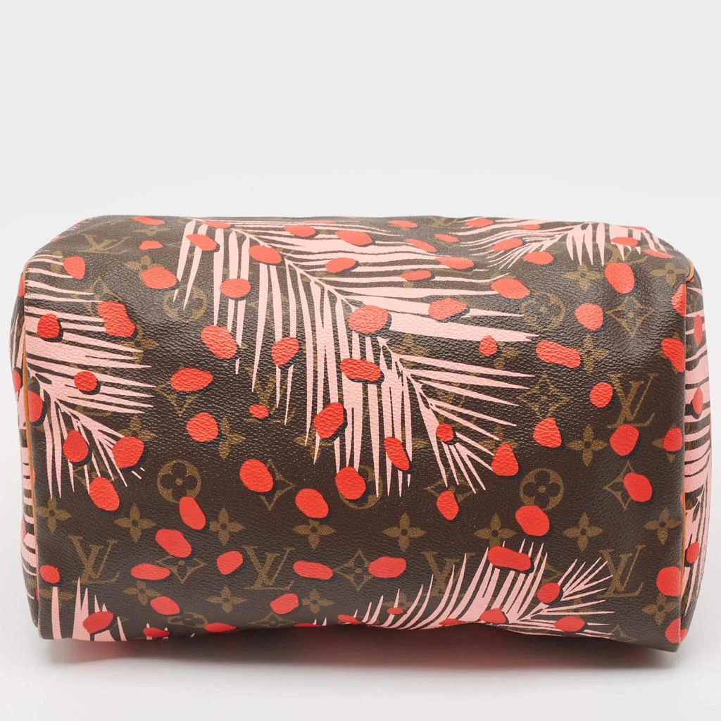 Louis Vuitton Louis Vuitton Monogram Canvas Limited Edition Jungle Dots Speedy 30 10