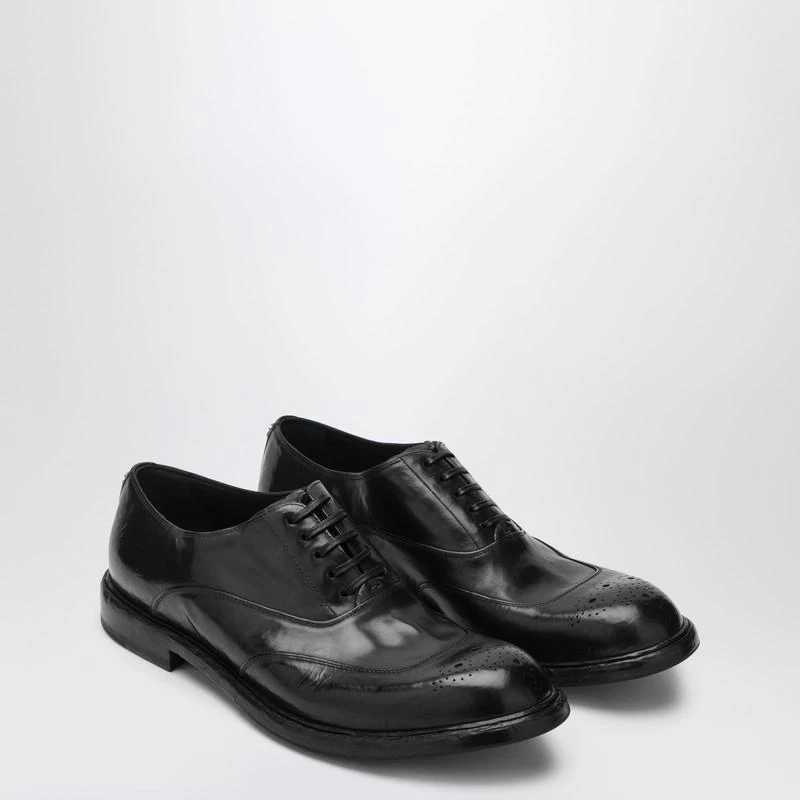 Dolce & Gabbana Washed black calfskin lace-up shoe 2