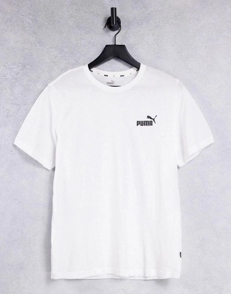 Puma Puma Essentials small logo t-shirt in white 1
