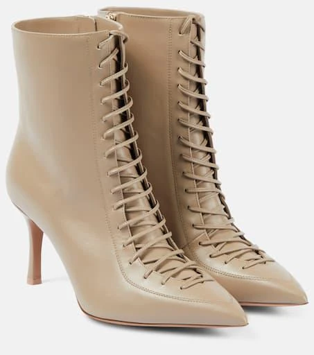 Malone Souliers Blaine 80 leather lace-up ankle boots 1