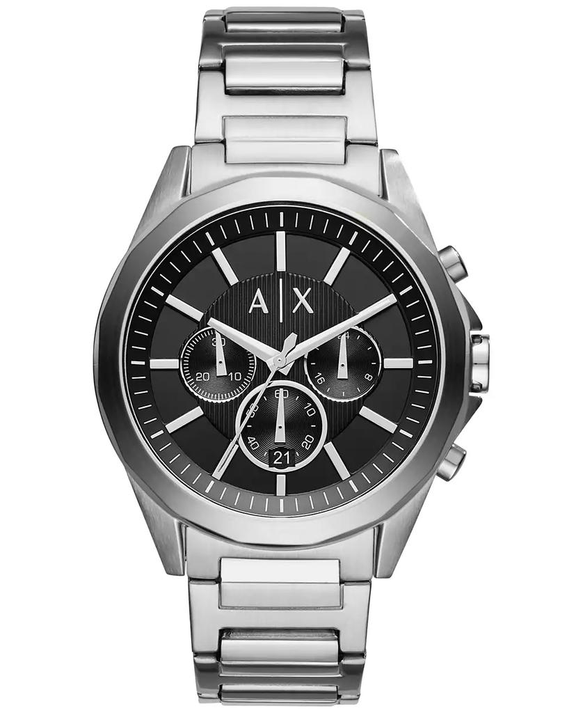 Armani Exchange Men's Chronograph Stainless Steel Bracelet Watch AX2600