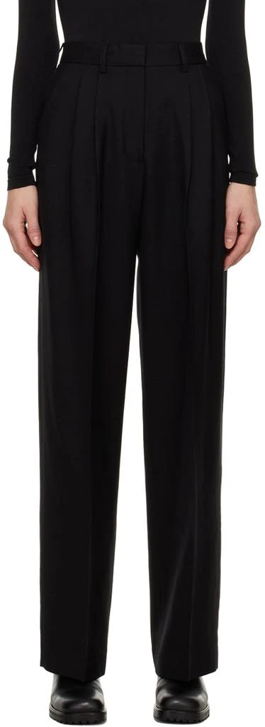 HOUSE OF DAGMAR Black Valentina Trousers 1