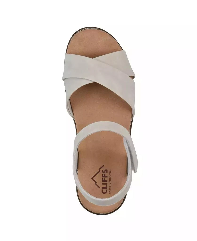 White Mountain Women's Tinna Wedge Sandals 4