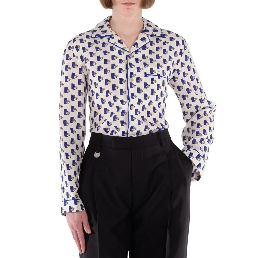 Burberry Postbox Silk Pyjama Shirt 3